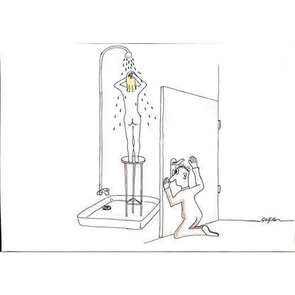 Çağlar Gözüaçık 35x25cm Orijinal Karikatür BOD02477