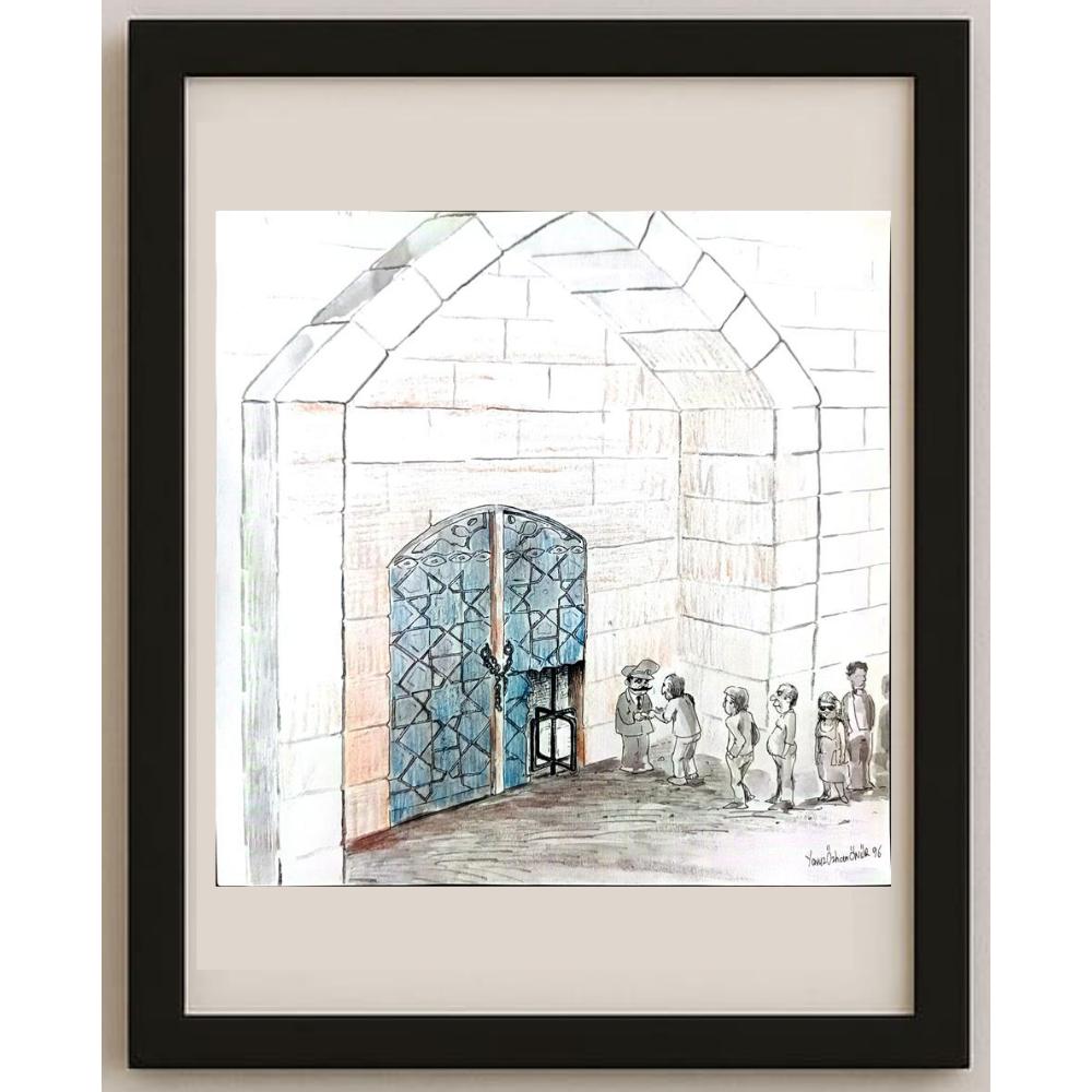 Yavuz Özhan Önür 25x25cm Orijinal Karikatür BOD02483