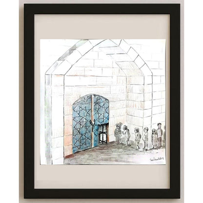 Yavuz Özhan Önür 25x25cm Orijinal Karikatür BOD02483