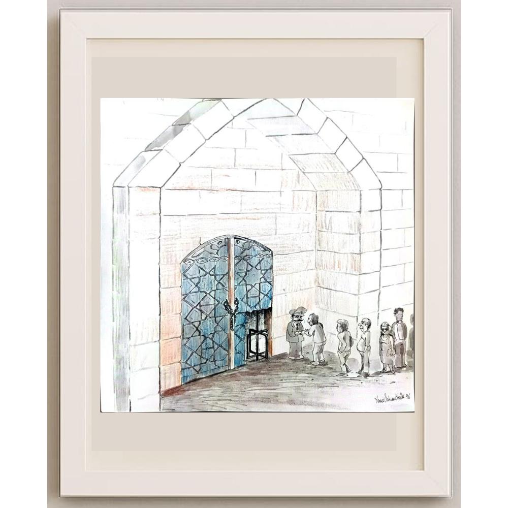 Yavuz Özhan Önür 25x25cm Orijinal Karikatür BOD02483