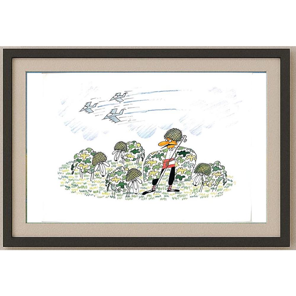 Dechko Nikolov 29x21cm Orijinal Karikatür BOD02497
