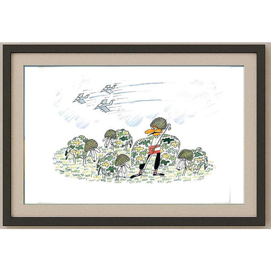 Dechko Nikolov 29x21cm Orijinal Karikatür BOD02497