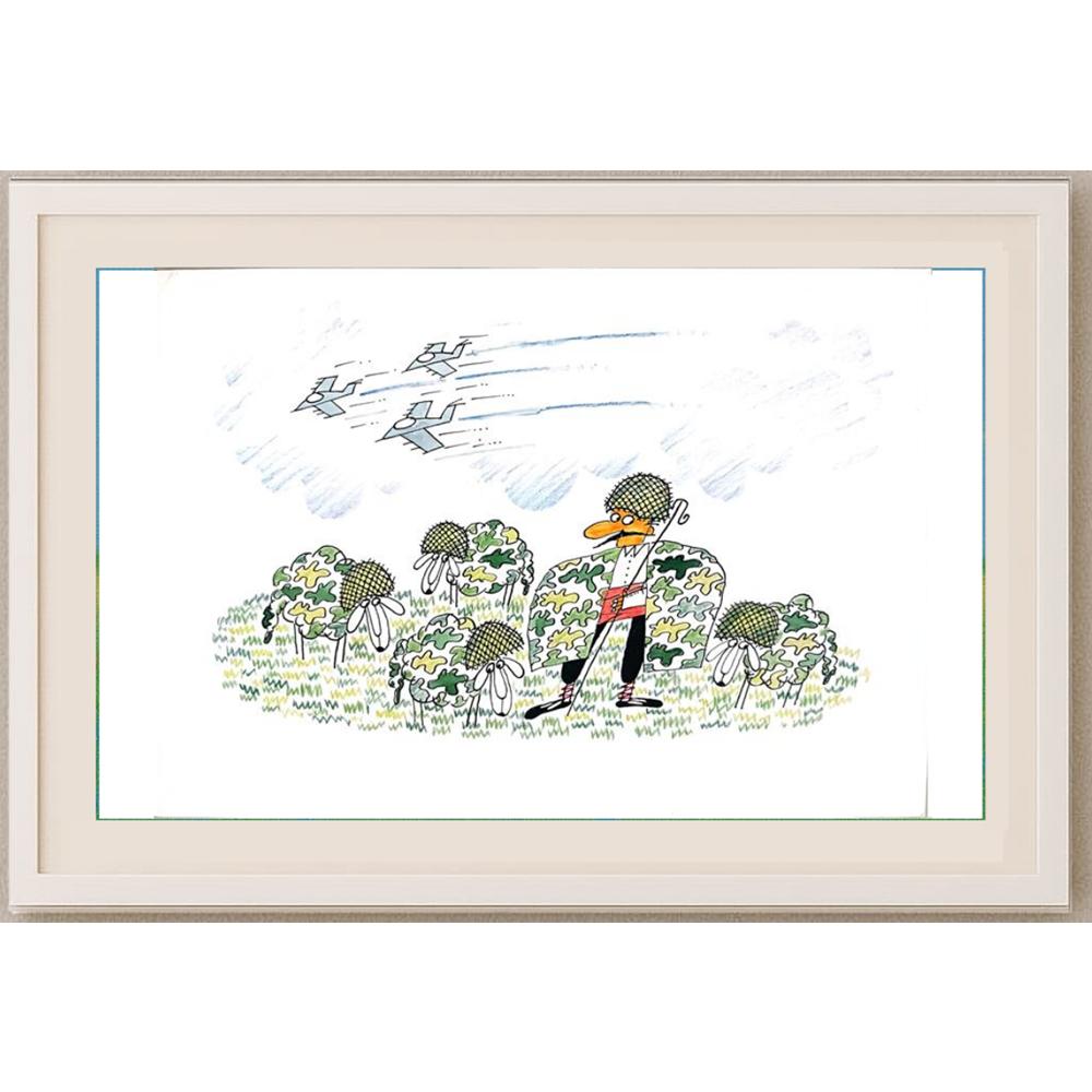 Dechko Nikolov 29x21cm Orijinal Karikatür BOD02497
