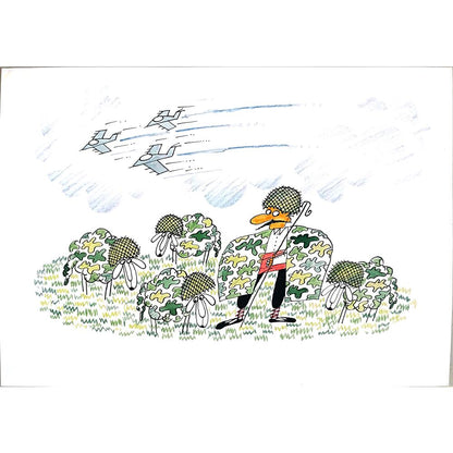 Dechko Nikolov 29x21cm Orijinal Karikatür BOD02497