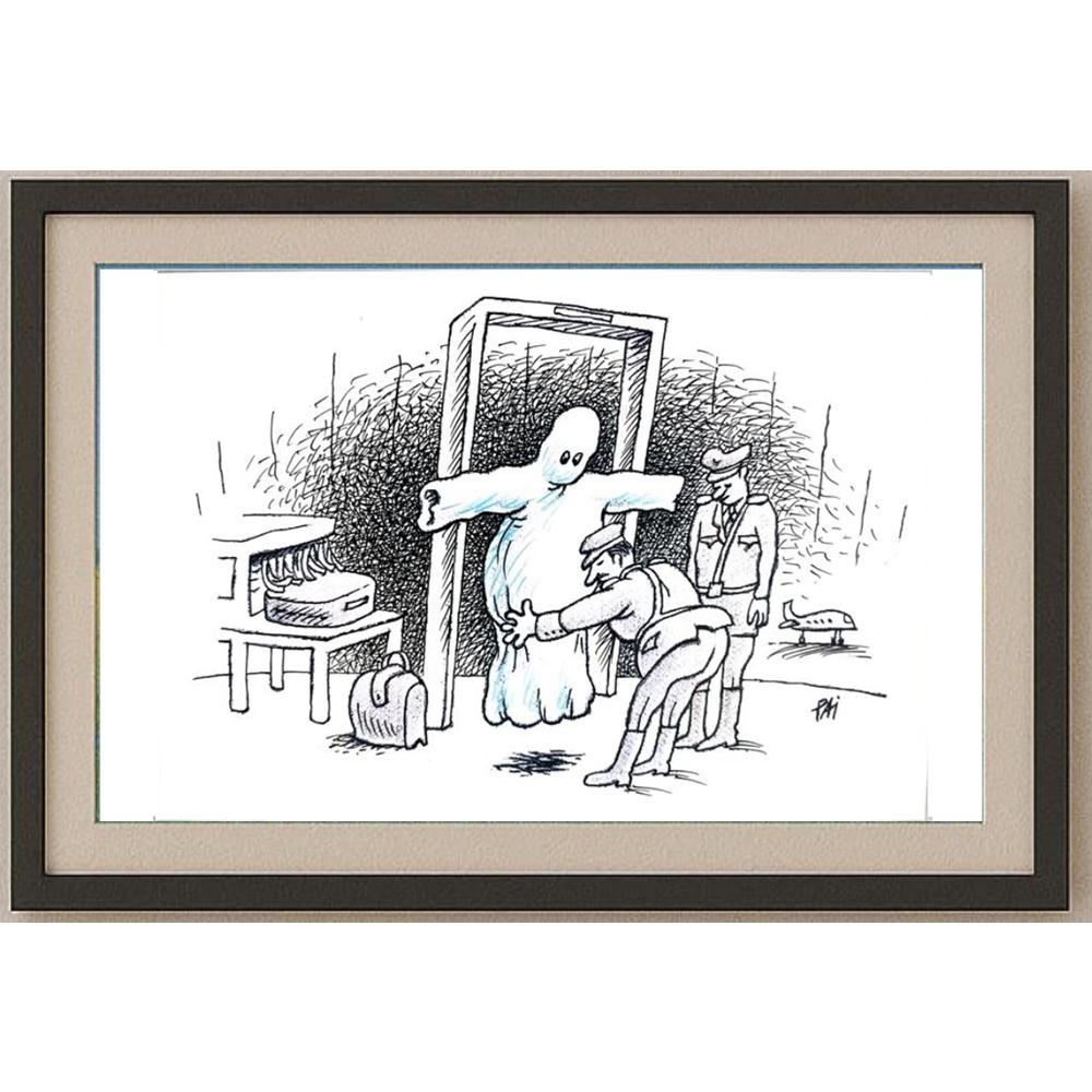 Julian Pena Pai 29x21cm Orijinal Karikatür BOD02498