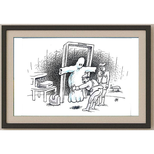 Julian Pena Pai 29x21cm Orijinal Karikatür BOD02498