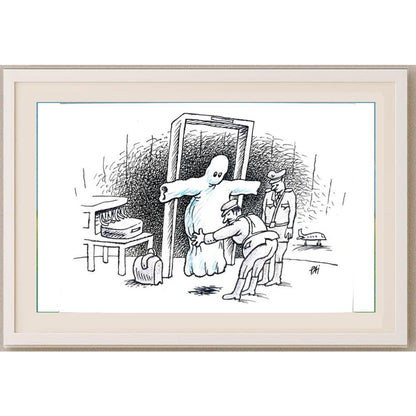 Julian Pena Pai 29x21cm Orijinal Karikatür BOD02498