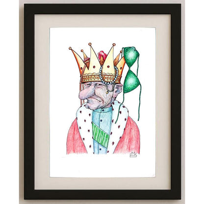 Eshonkulov Maxmudjon 29x21cm Orijinal Karikatür BOD02511