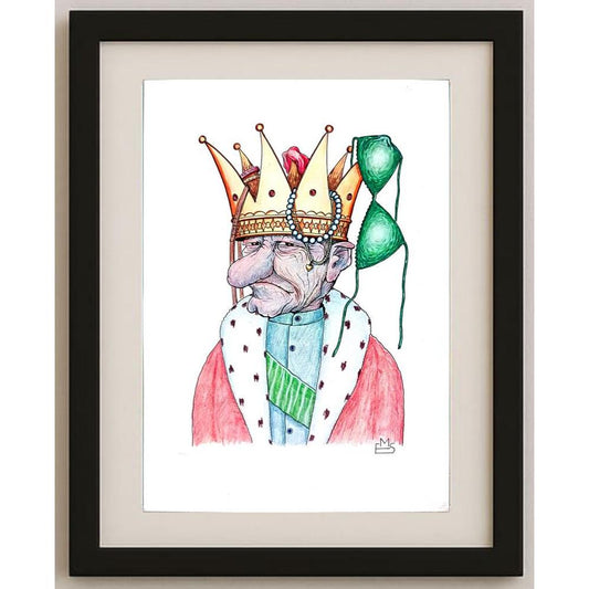 Eshonkulov Maxmudjon 29x21cm Orijinal Karikatür BOD02511