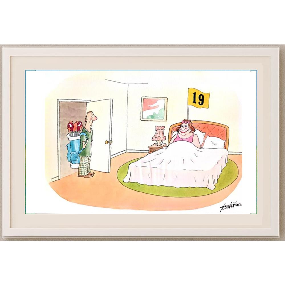 Toshiko Nishida 29x21cm Orijinal Karikatür BOD02512
