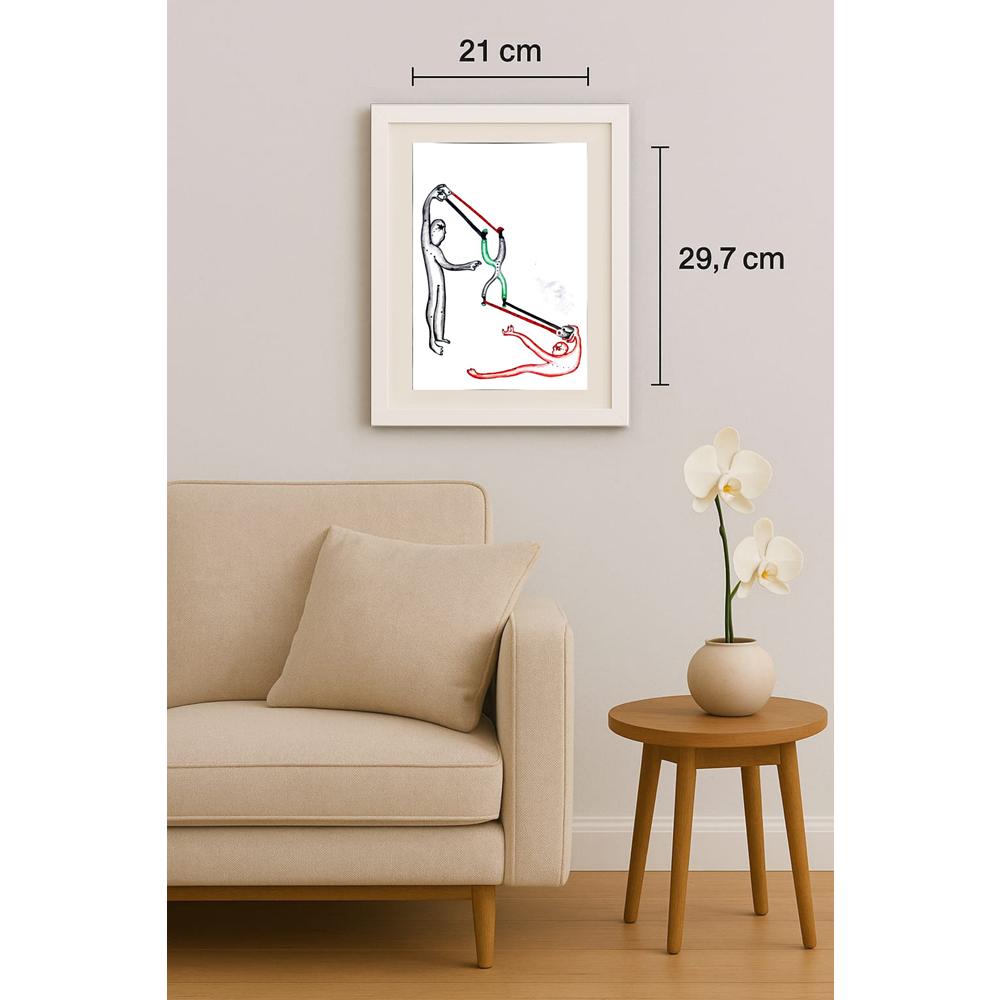 Kypunekcek Jrenj 29x21cm Orijinal Karikatür BOD02519