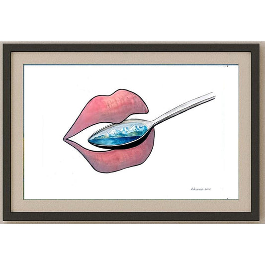 Asiamov Alexandr 29x21cm Orijinal Karikatür BOD02520