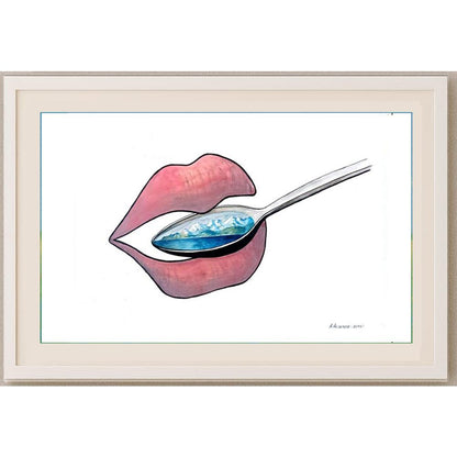Asiamov Alexandr 29x21cm Orijinal Karikatür BOD02520