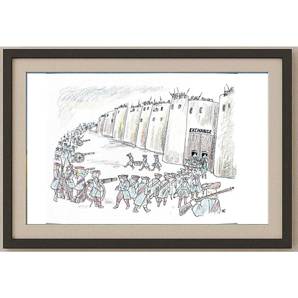 Salijan Yımgırçıyev 29x21cm Orijinal Karikatür BOD02535