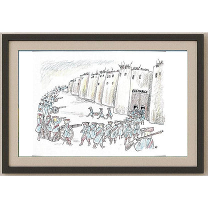 Salijan Yımgırçıyev 29x21cm Orijinal Karikatür BOD02535