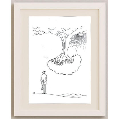 Salijan Yımgırçıyev 29x21cm Orijinal Karikatür BOD02542