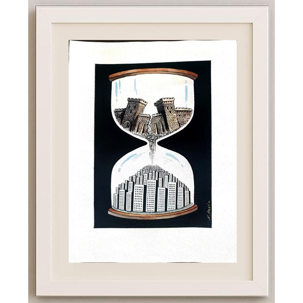 Hafız Nesiroğlu 43x30cm Orijinal Karikatür BOD02549