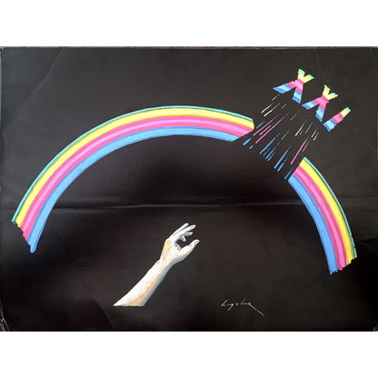 Luka Lagator 43x30cm Orijinal Karikatür BOD02558