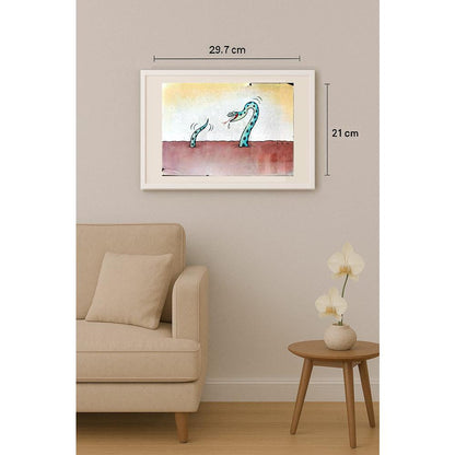 Li Jinghua 29x21cm Orijinal Karikatür BOD02565