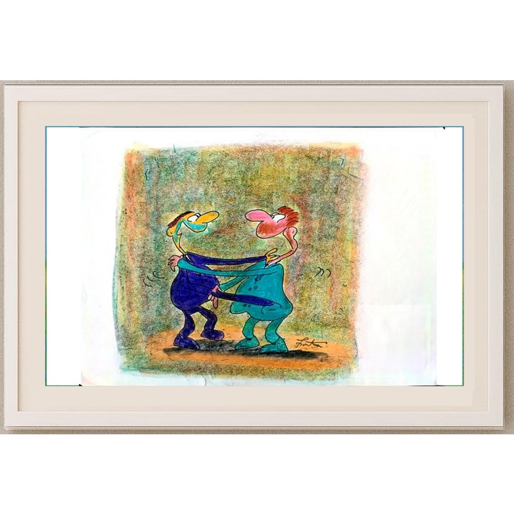 Bartis Silviu 29x21cm Orijinal Karikatür BOD02566
