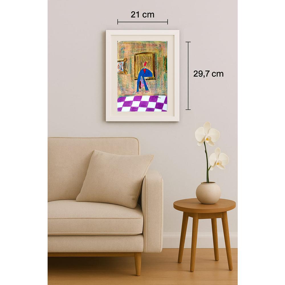 Bartis Silviu 29x21cm Orijinal Karikatür BOD02567