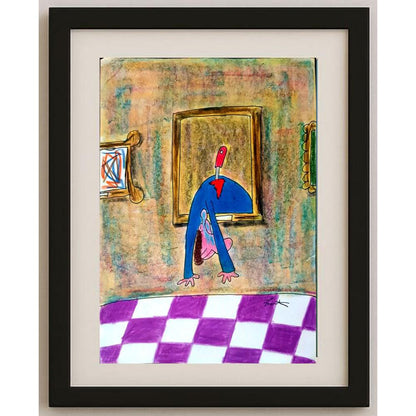 Bartis Silviu 29x21cm Orijinal Karikatür BOD02567