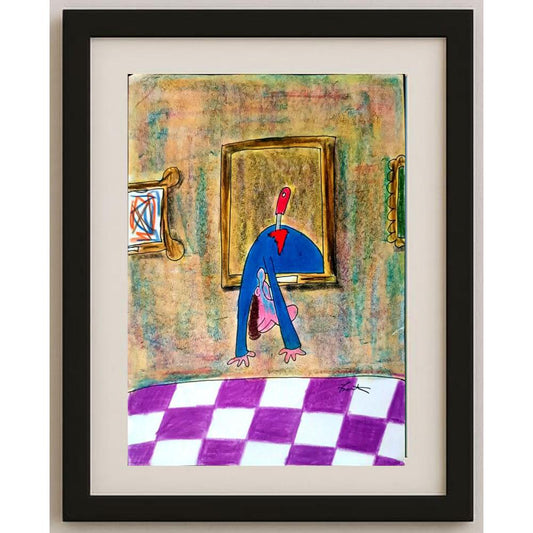Bartis Silviu 29x21cm Orijinal Karikatür BOD02567