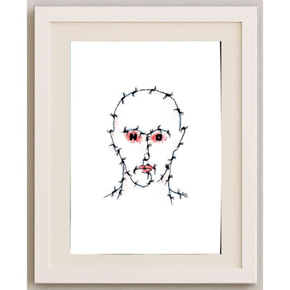 Winfried Besslich 29x21cm Orijinal Karikatür BOD02579