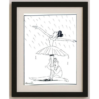 Mohammed Fiezabadi 29x21cm Orijinal Karikatür BOD02583