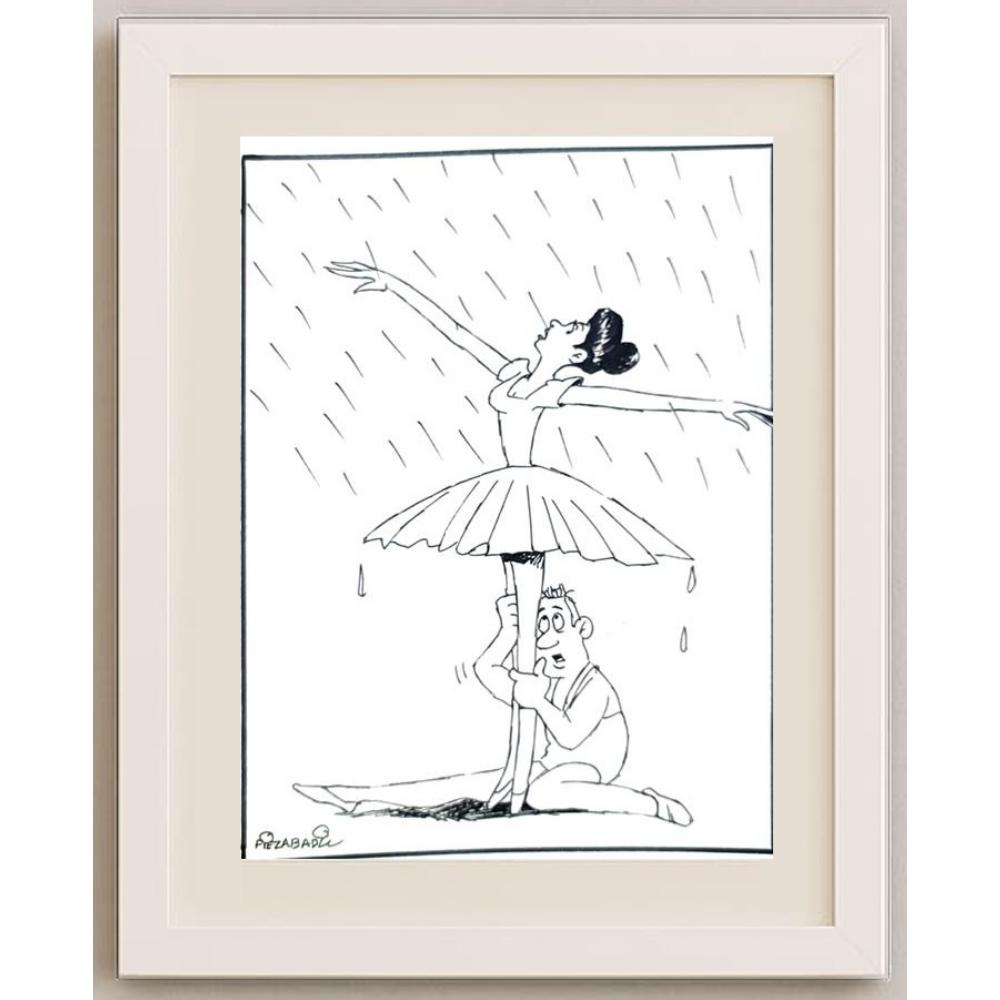 Mohammed Fiezabadi 29x21cm Orijinal Karikatür BOD02583