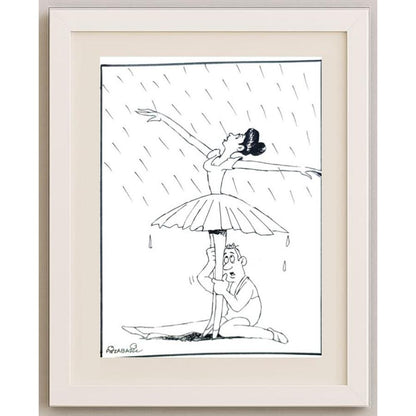 Mohammed Fiezabadi 29x21cm Orijinal Karikatür BOD02583