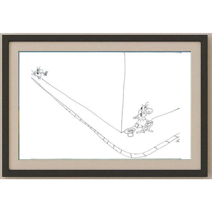 Nedjeljko Ubovic 29x21cm Orijinal Karikatür BOD02588