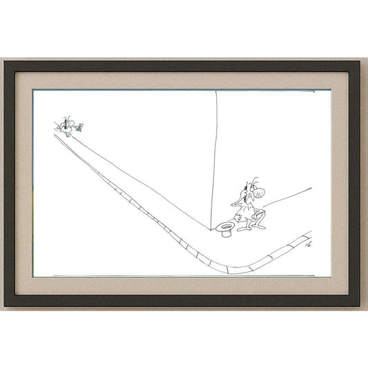 Nedjeljko Ubovic 29x21cm Orijinal Karikatür BOD02588