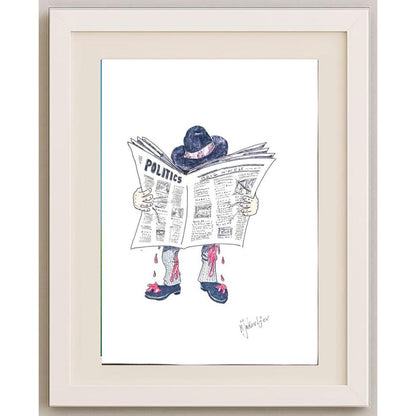 Miroslav Jakovljev 29x21cm Orijinal Karikatür BOD02590