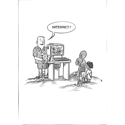 Renato Bruno 29x21cm Orijinal Karikatür BOD02599