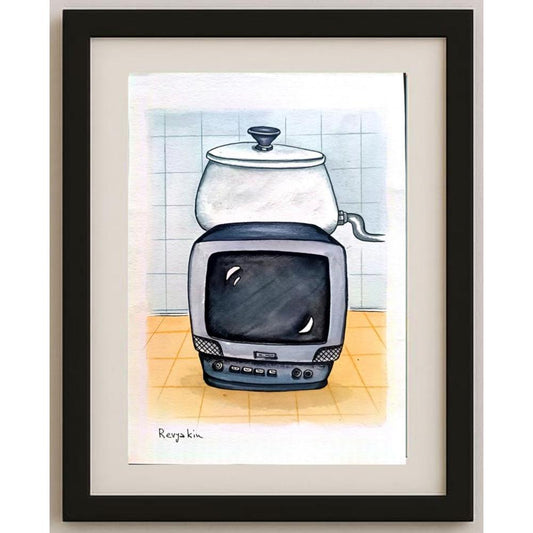 Igor Revyakin 29x21cm Orijinal Karikatür BOD02602