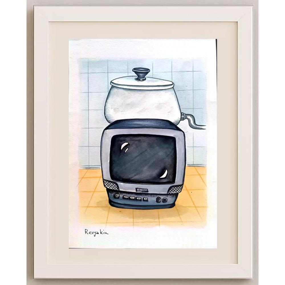 Igor Revyakin 29x21cm Orijinal Karikatür BOD02602