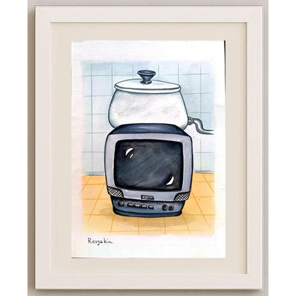 Igor Revyakin 29x21cm Orijinal Karikatür BOD02602