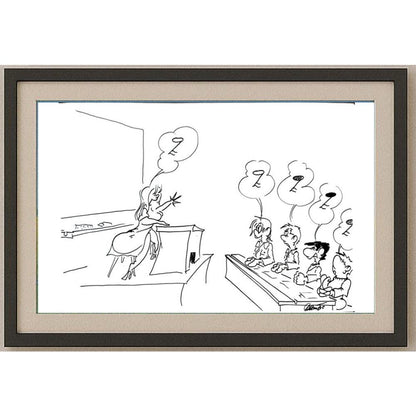 Branko Premuzic 29x21cm Orijinal Karikatür BOD02627
