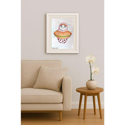 Chernyskev Nickolay 29x21cm Orijinal Karikatür BOD02652