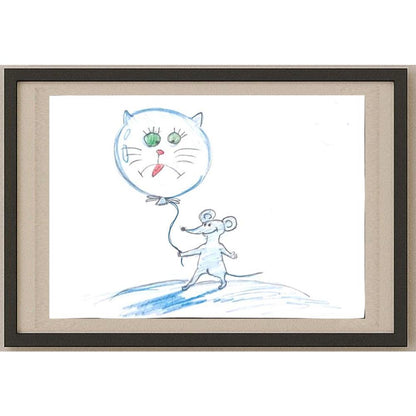 Mukhametrakhimova Veronica 29x21cm Orijinal Karikatür BOD02656