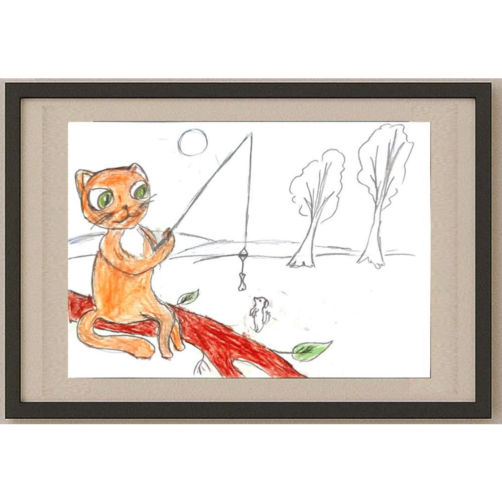 Kovyaking Alice 29x21cm Orijinal Karikatür BOD02665