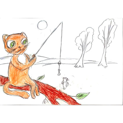 Kovyaking Alice 29x21cm Orijinal Karikatür BOD02665