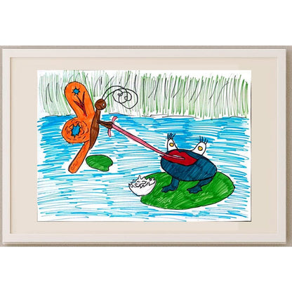 Yulia Chastuhind 29x21cm Orijinal Karikatür BOD02666