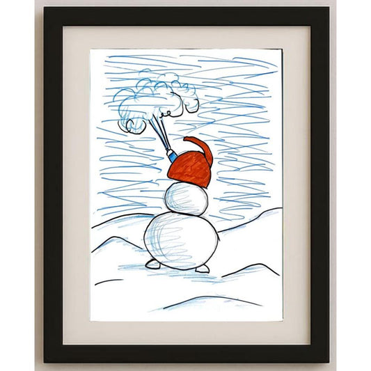 Regina Sonya 29x21cm Orijinal Karikatür BOD02668