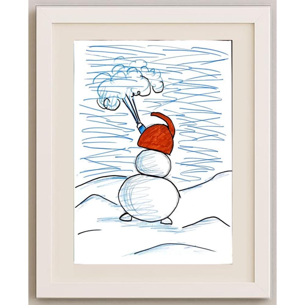 Regina Sonya 29x21cm Orijinal Karikatür BOD02668