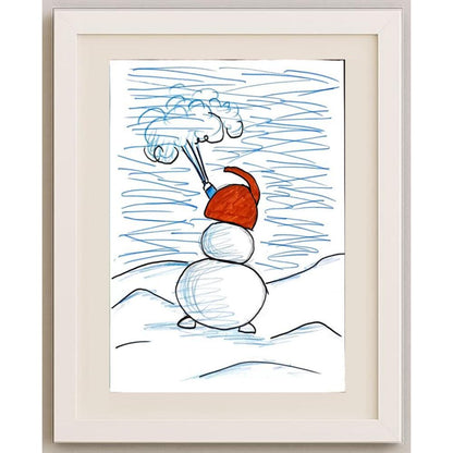 Regina Sonya 29x21cm Orijinal Karikatür BOD02668
