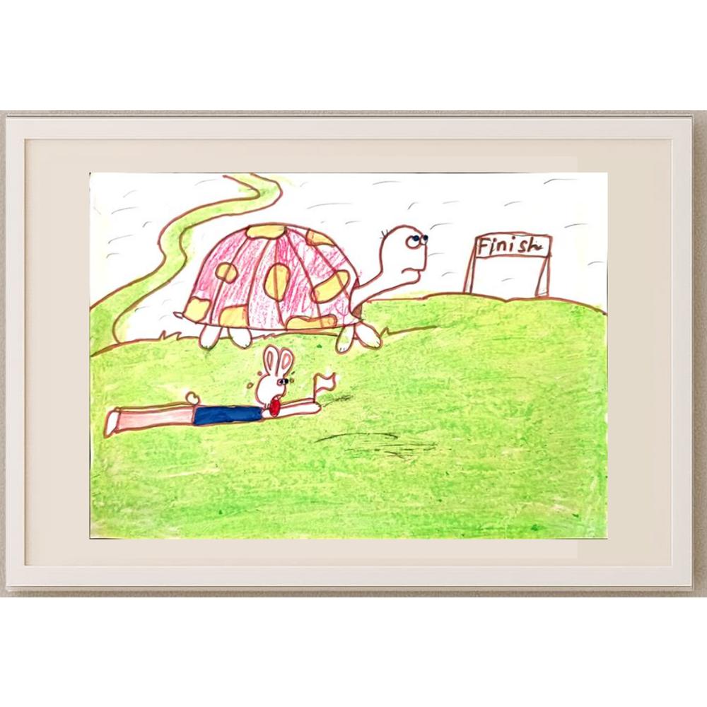 Latusheva Polina 29x21cm Orijinal Karikatür BOD02669