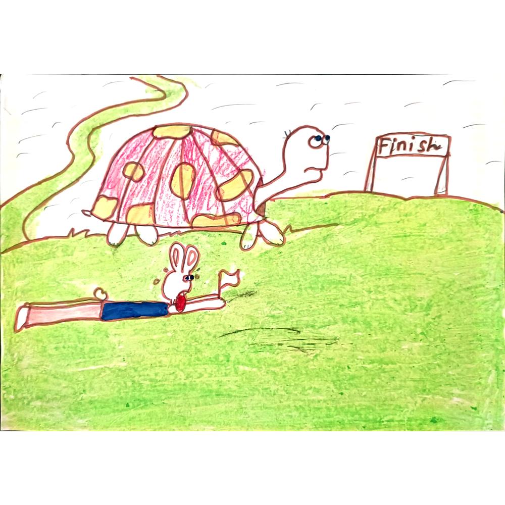 Latusheva Polina 29x21cm Orijinal Karikatür BOD02669