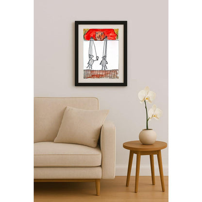 Khisamov Roma 29x21cm Orijinal Karikatür BOD02673